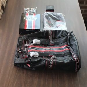 Drew Estate Swag accessory set. Brand new. Backpack, travel humidor and more